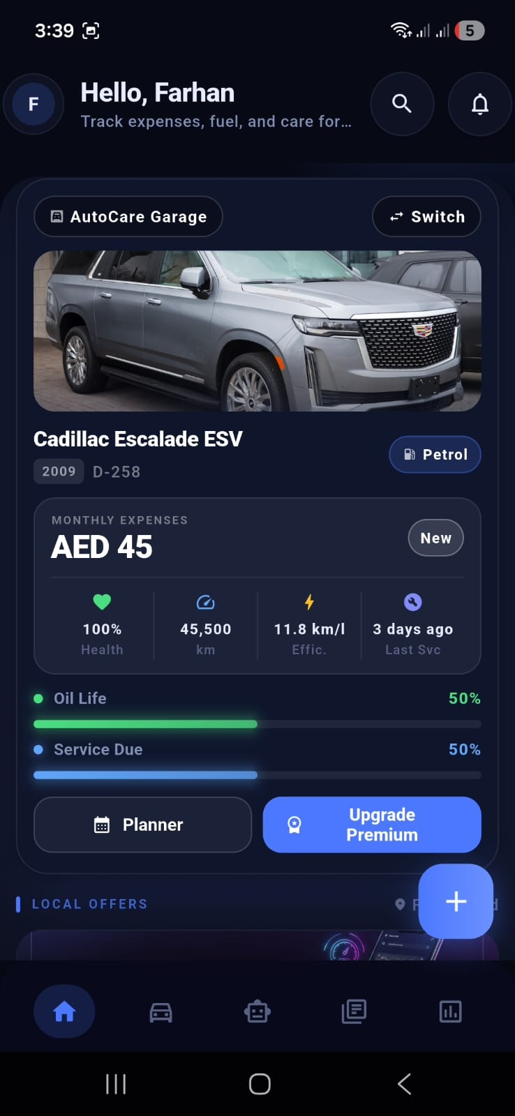 Every detail about your car, instantly.
